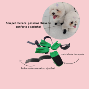 Sapatinho Ante-Derrapante Para Pet