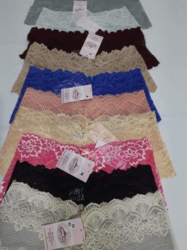 Calcinha de Renda Estilo Caleçon - Imagem 4