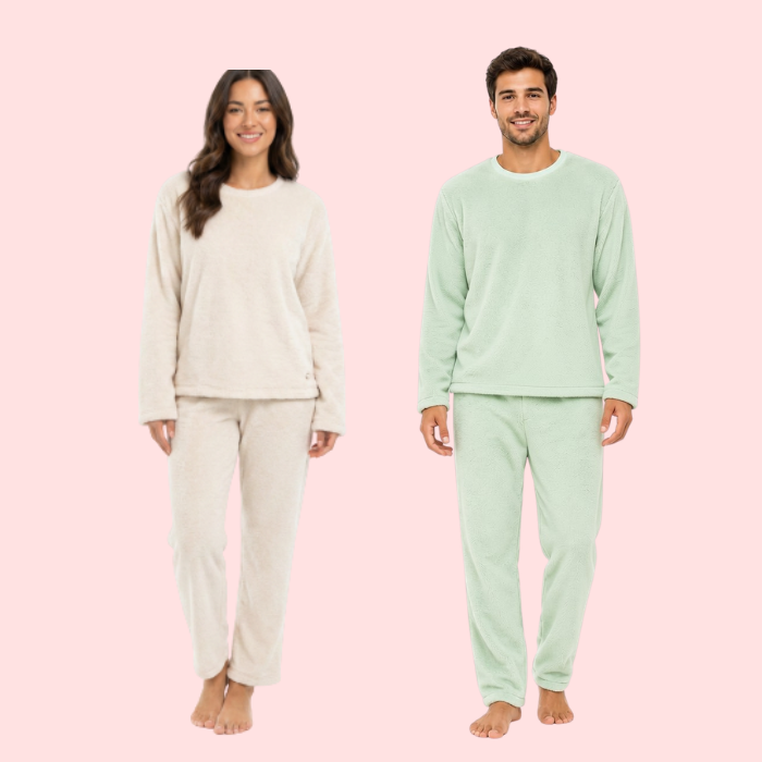 Pijama de Inverno em Fleece Adulto